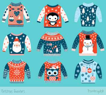 ugly sweater clip art