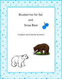 Blueberries for Sal and Snow Bear Activities