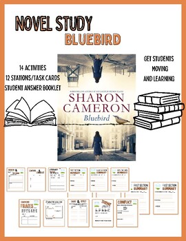 Preview of Bluebird By Sharon Cameron - Guided Reading Response