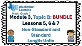 Bluebonnet Learning Math First Grade : Module 3, Topic B: BUNDLE Lessons 5-7
