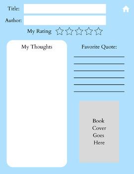 Bluebonnet Reading Journal 2023-24 by Lovely Reader | TPT