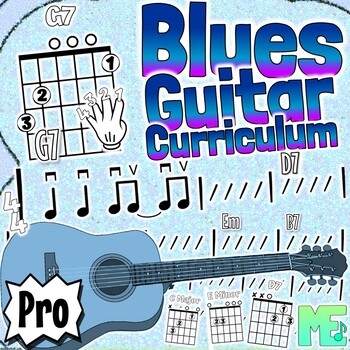 Preview of Blues Guitar Curriculum | PRO | Career-Long Blues Guitar Lessons For All Levels