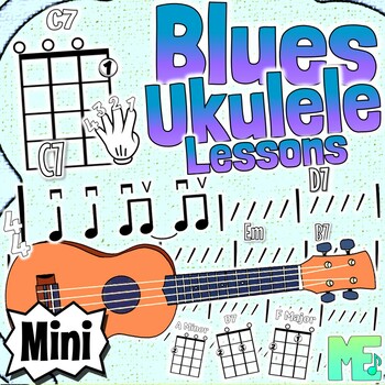 Preview of Blues Ukulele Curriculum | MINI | Ukulele Blues Lessons For All Levels