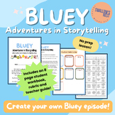 Bluey: Adventures in Storytelling! Create your own Bluey E
