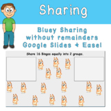 Bluey Sharing Student Activity Google Slide and Easel Activity