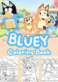 Bluey | A 25-Page Coloring Book for Young Explorers | PDF