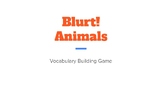 Blurt! Word Game - Animals