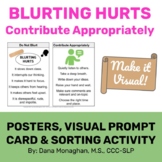 Blurting Hurts/Contribute Appropriately-Poster, Prompt Car
