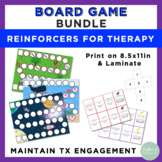 Board Game Bundle | Therapy Games + Reinforcers