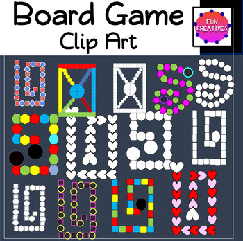 Preview of Board Game Clip Art