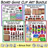 Board Game Clip Art Bundle