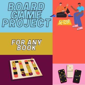 Board Game Project for Any Book by Ms Finchy | TPT