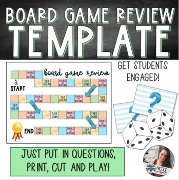 Preview of Board Game Review - EDITABLE TEMPLATE