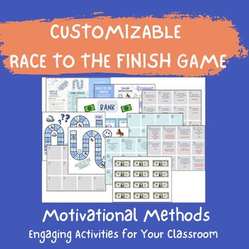 Preview of Constitution Board Game for Middle School AND Customizable for ANY Subject!