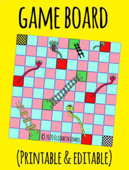 Preview of Board game 2 (Printable & editable)