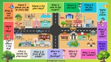 Board game "Places in the city" A1 | ESL Speaking activity