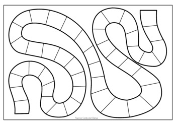 Boardgame templates by Fascino's Cards and Games | TPT