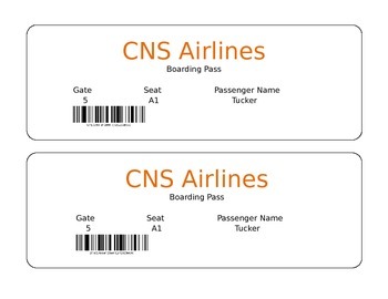 Preview of Boarding Passes