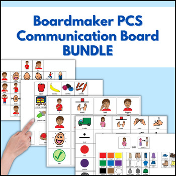 Preview of Boardmaker PCS Communication Board BUNDLE