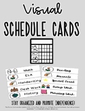 Boardmaker visuals Schedule Cards -Autism or special educa