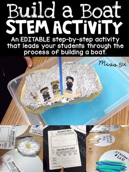 Preview of Boat Building STEM Activity