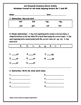 bob books printables worksheets teachers pay teachers