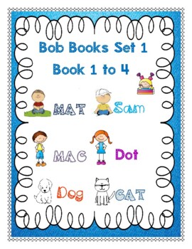 Preview of CVC Words- at, ag, am, and ot, Bob Books Reading and Writing Worksheets!
