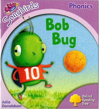 Preview of Bob Bug reading book
