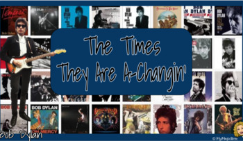 Preview of Bob Dylan 'The Times They Are A Changin' Complete Unit