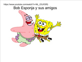 Bob Esponja Sponge Bob Interactive SmartBoard Lesson with 