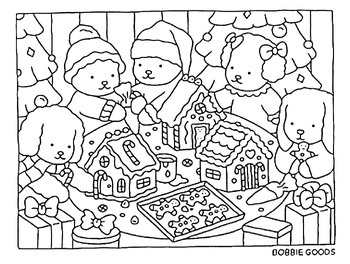 bobbie goods coloring page  Coloring pages, Adult coloring pages