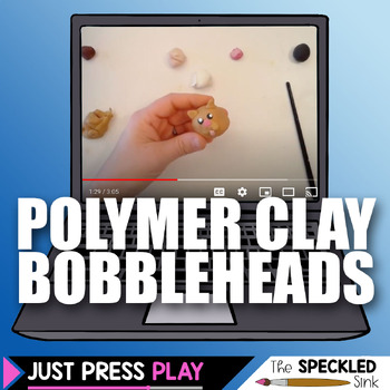 Preview of Bobblehead Art Project. Video Demonstration, Lesson Plan & Presentation