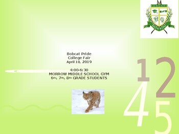 Preview of Bobcat Pride College Fair Contest