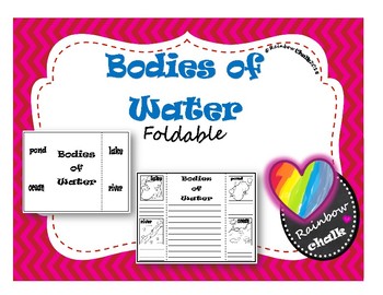 Preview of Bodies of Water (Foldable)