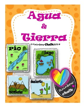 Preview of Bodies of Water/Landforms "Agua & Tierra"