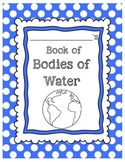 Bodies of Water Student Mini Book Science 3.E.2.1