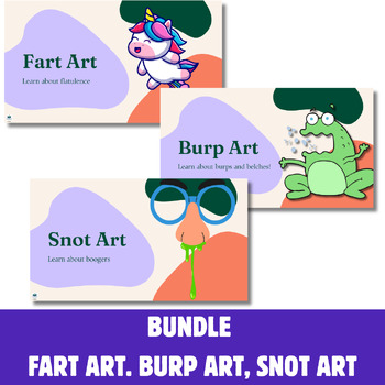 Preview of Bodily Functions Bundle - Farts, Burps, and Snot