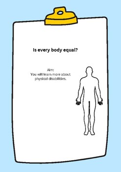 Preview of Body Equality - Is Every Body Equal?