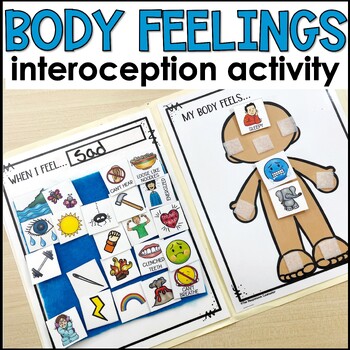 Preview of Body Feelings and Emotions Interoception Activity: Exploring How the Body Feels
