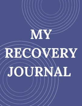 Preview of Body Image and Disordered Eating Recovery Journal (Blue)
