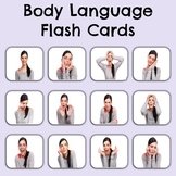 Body Language and Emotion Vocabulary Flashcards