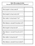 Body Measuring Activity