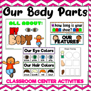 Preview of My Body - All About Me Unit for 3K, Pre-K, & Preschool