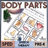 Body Parts Activity Packet | Special Education and Autism 