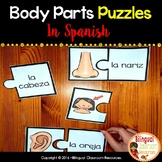 Las partes del cuerpo | Rompecabezas | Body Part Puzzles I