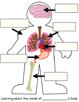 Preview of Body Part Worksheet