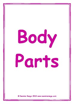 Preview of Body Parts