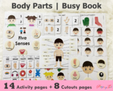 Body Parts Activity Pack, Busy Book, Learning Binder for T