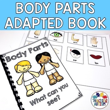 Preview of Body Parts Adapted Book for Special Education