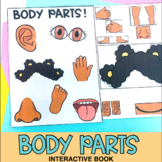 Body Parts All About Me Interactive Book for Speech Therapy